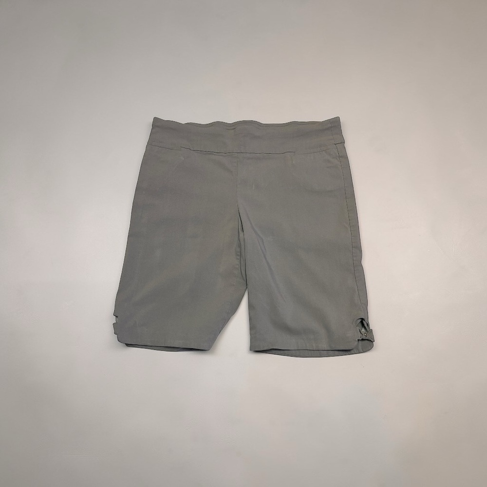 Coral Bay Women's Bermuda Shorts in Light Gray